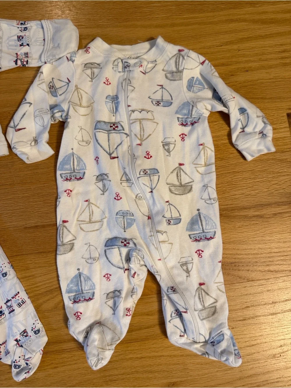 Kissy Kissy Newborn Baby Two Pc Pima Cotton Set, 0-3 mo